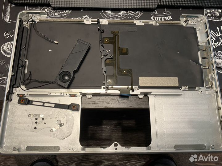 Топкейс macbook pro 13 2008-2012 a1278 клавиатура