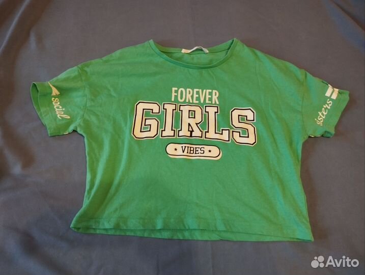 Набор летней одежды на девочку 10 лет бриджи, топы