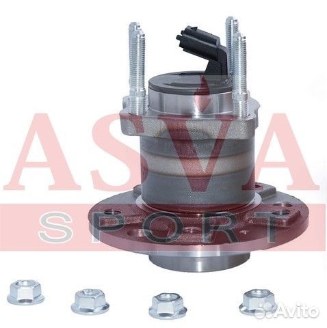 Ступица задняя 5 отверстий с датчиком абс