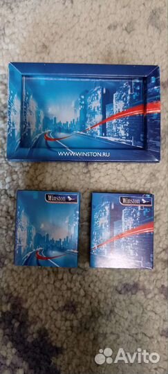 Сувенирный набор спичек Winston