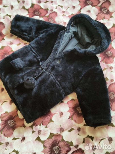 Детская шубка и жилет для фотосессии