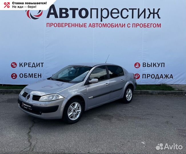 Renault Megane 2.0 AT, 2005, 215 000 км