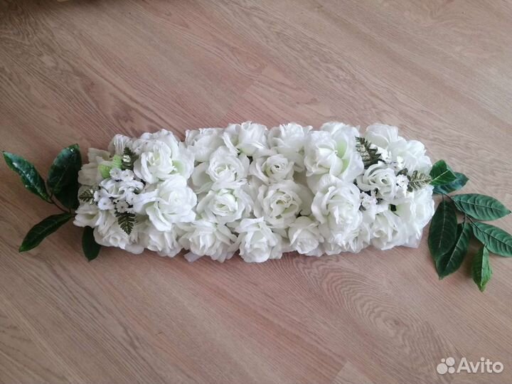 Свадебные украшения на машину напрокат