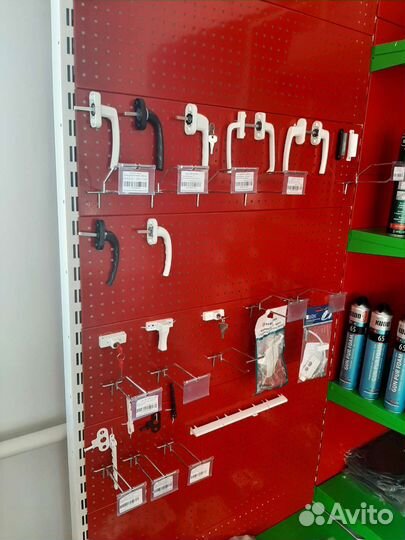 Ручка оконная,замок безопасности, уплотнитель