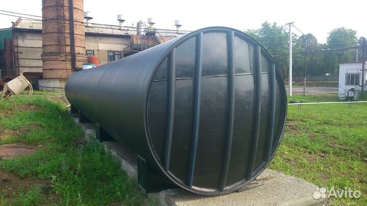 Наземная емкость от 5 до 100 м3 (спиролайн)