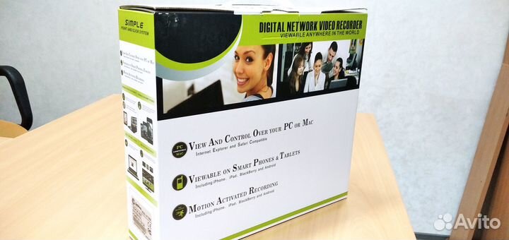 Видеорегистратор IP 8Мп 16-ти канальный, без PoE