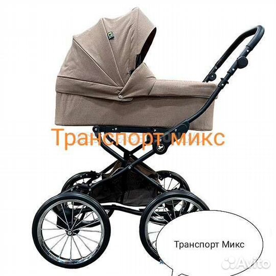 Коляска модульная классика вездеход 2 в 1 6300