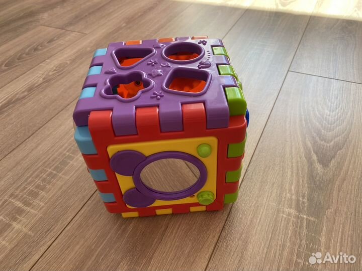 Развивающий куб сортер