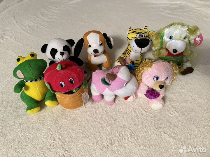 Мягкие игрушки пакетом новые