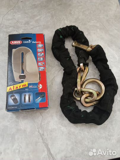 Противоугонный замок для мотоцикла abus granit