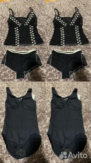 Нижнее белье + боди на девочку, размер xs