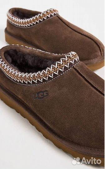 Мужские ugg тасман slipper. Оригинальные угг с мех