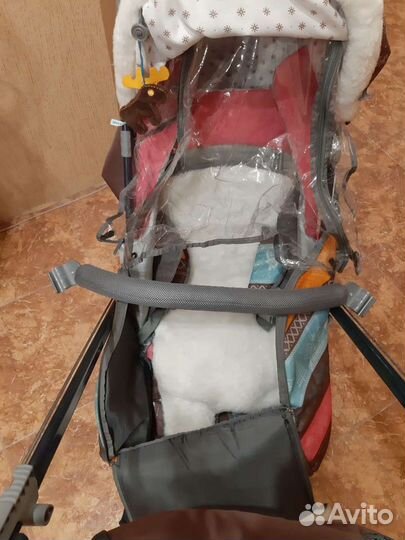 Детские санки коляска