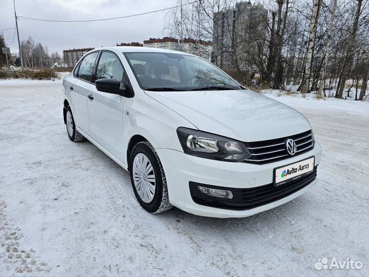 Volkswagen Polo 1.6 AT, 2019, 242 000 км