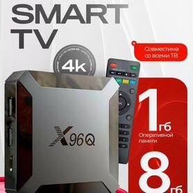 SMART tv приставка x96q