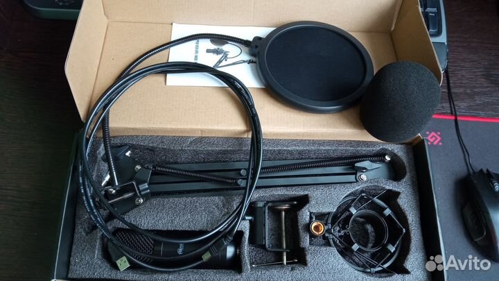USB микрофон комплект Ritmix RDM 169