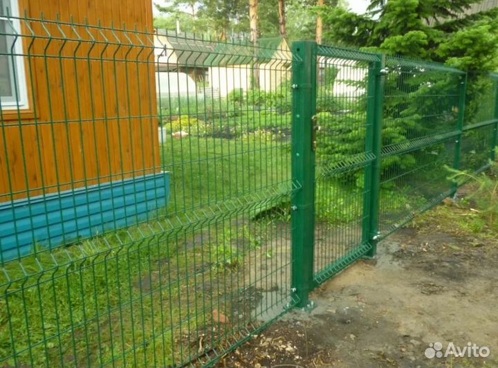 Забор из 3D сетки с гарантией под ключ