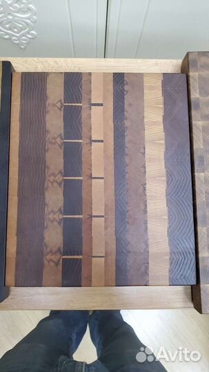 Торцевая кухонная разделочная доска