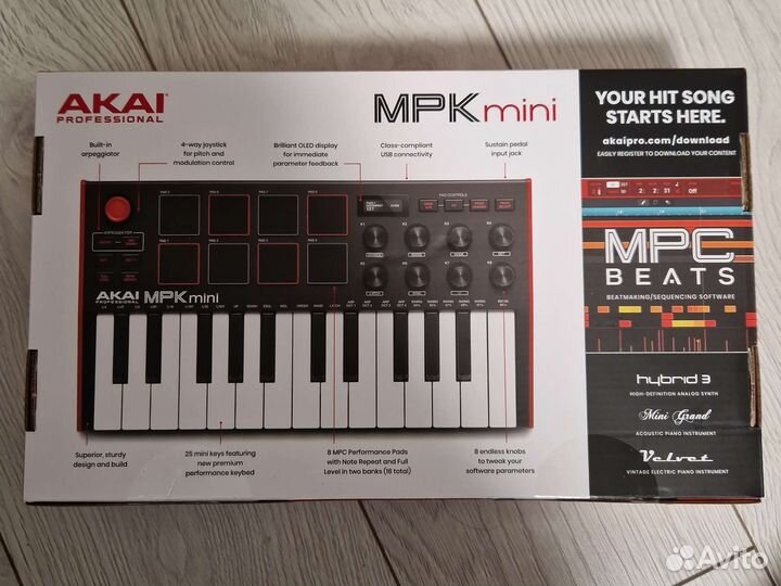 Midi клавиатура Akai MPK mini mk3