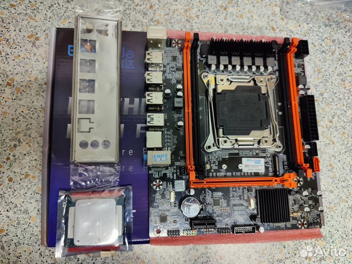 Новая мать + проц (20 потоков)