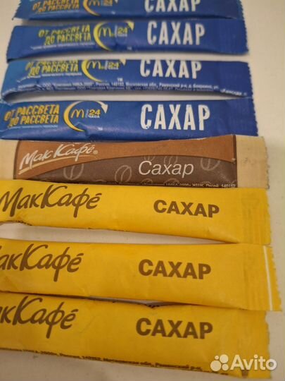 Сахар из Макдональдс