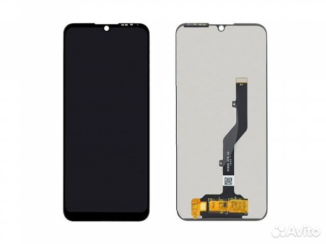 Дисплей ZTE Blade A7 2020, A5 2020 A51 Lite черный