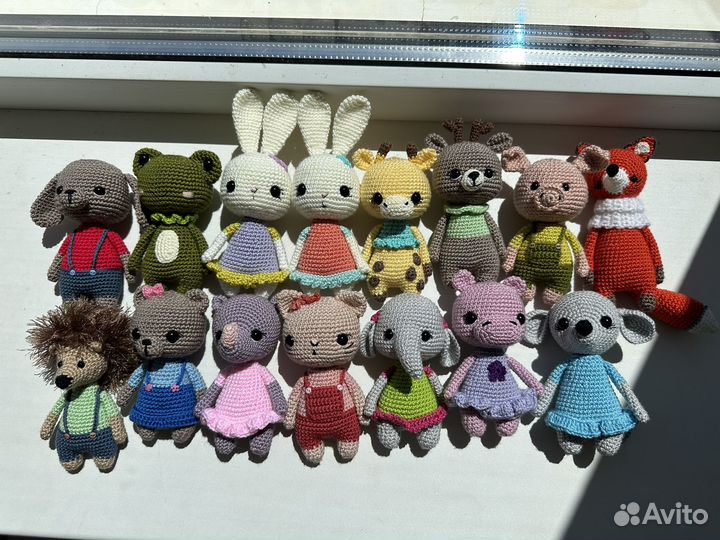 Вязаная игрушка ручной работы