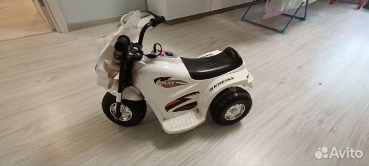 Детский мотоцикл на аккумуляторе бу