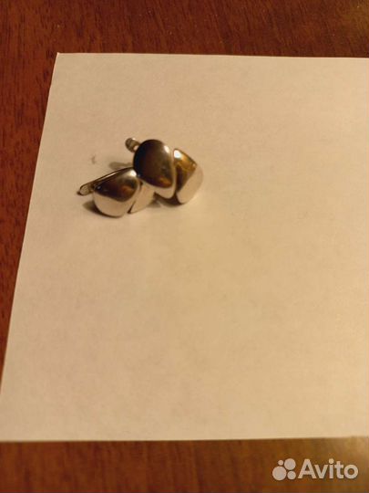 Серебряные серьги