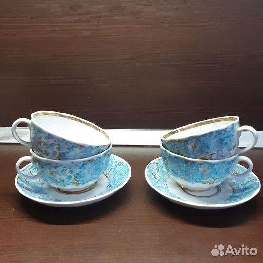 Чайные чашки,Вербилки,лфз,бренд Nata M