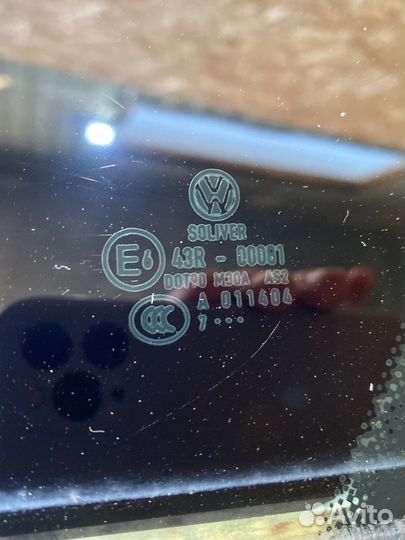 Форточка задняя VW Passat B6 05-10