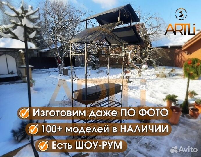 Мангалы с крышей / Доставим за 2 дня по Мск и мо