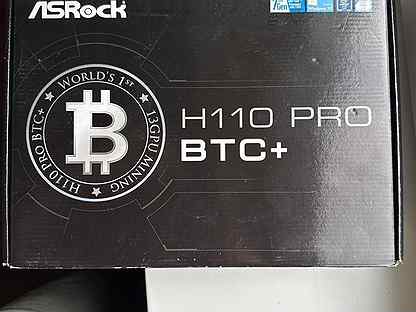 Материнская плата 1151 Asrock h110