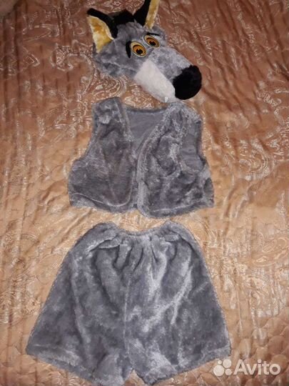 Новогодний костюм волка для мальчика