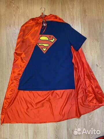 Костюм супермена взрослый