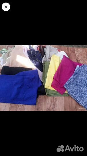 Отрезы ткани пакетом