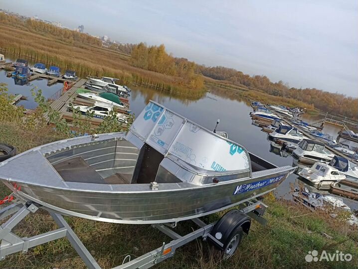 WyatBoat 390 DCM + Прицеп 4.2