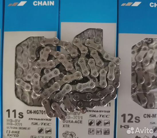 Цепь Shimano Deore/SLX/105 9/10/11/12 скоростей