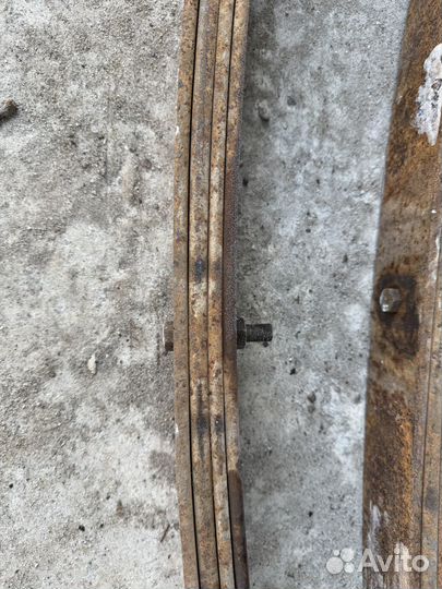 Передние рессоры газель