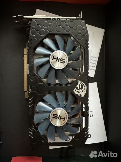 Видеокарта rx570 4gb