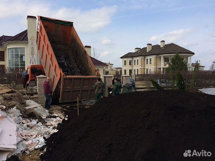 Планировочный грунт, земля, глина Доставка