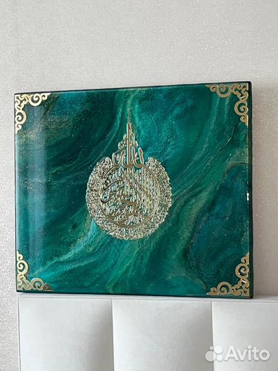 Картина шамаиль из эпоксидной смолы