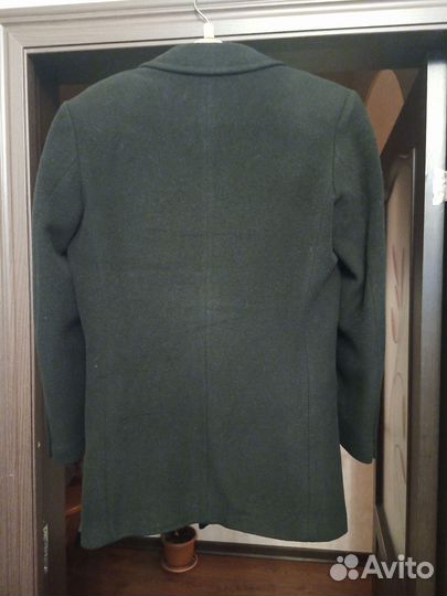 Пальто мужское черное 44