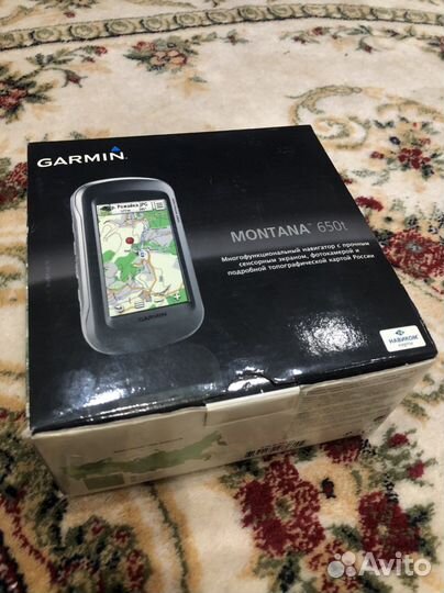 Навигатор Garmin Montana 650t