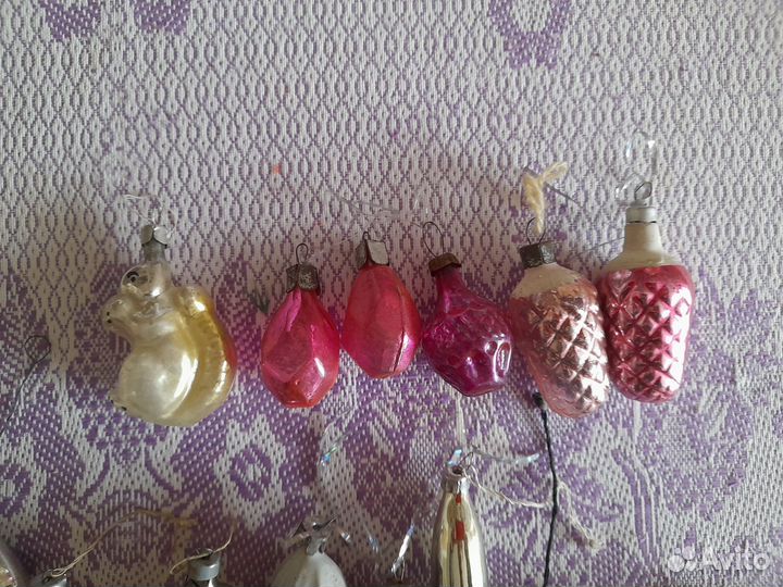 Елочные игрушки СССР