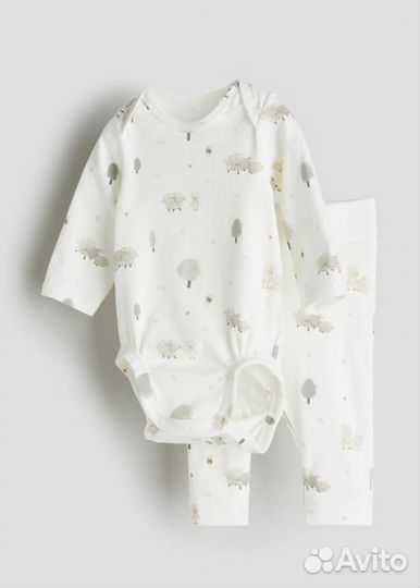 Подарочный набор для новорождённого 50-56р H&M