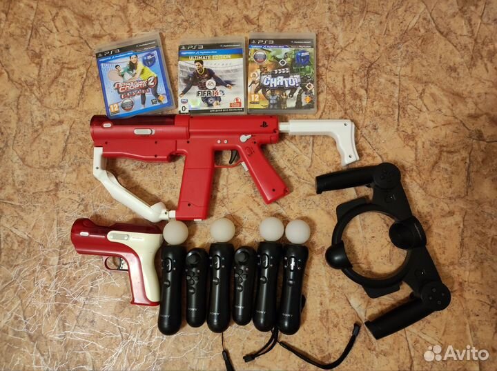 Sony PS3/4 аксессуары