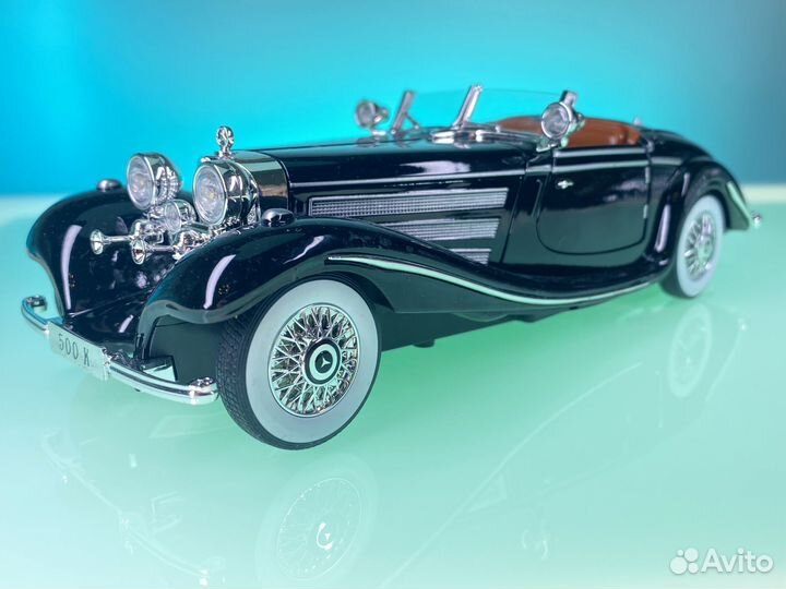 Автомобиль Mercedes-Benz 500K «черный пират»