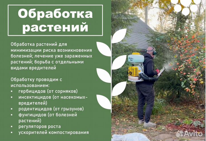 Уход за садом, обрезка, обработка, агроном