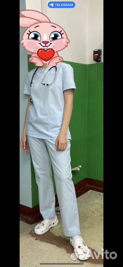 Медицинский костюм размер 42 44 женский